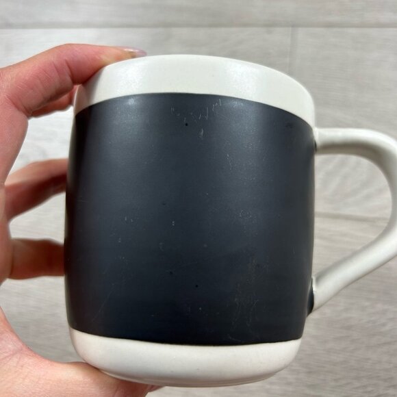 Starbucks 2009 Celebration Coffee Mug 18 oz - 532 ml / Black Chalkboard Finish - Picture 4 of 8